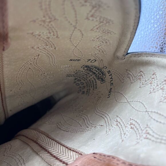 Smoky Mountain Bomber Brown Western Boots Men’s 10 - Picture 5 of 10